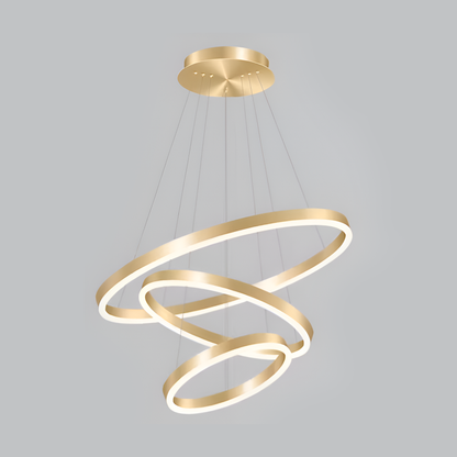 LED Chandelier with Remote Control Elizabeth 152W Dimmable Gold