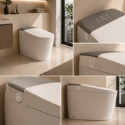 Toilet YUKON, Premium Version, With Modern Design, White
