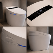 YUKON Toilet, Simplified Version, With Modern Design, White