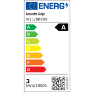 LED Round Mirror, 80cm, Celeste Majesté Noir MotionGlow Marcello, Demister System, Clock & Thermometer, Dimmable