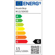 Mirror LED Round 50cm Giulia Sensor MotionGlow Marcellow System Defrosting Clock & Dimable Thermometer