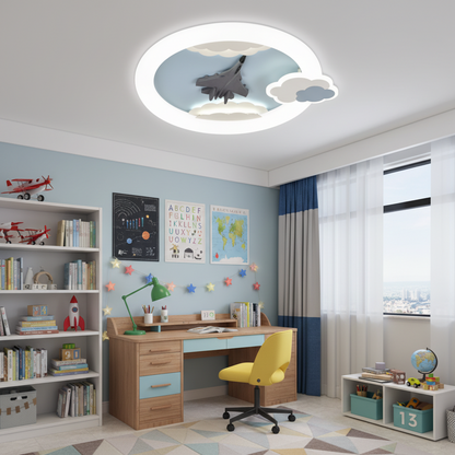 LED chandelier CONSTELATION 49W, Diameter 49cm, Cold/Warm/Neutral light, White Blue
