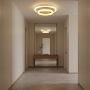 LED chandelier SOLENA ROTONDA 21W, Diameter 25cm, Cold/Warm/Neutral light, Golden White