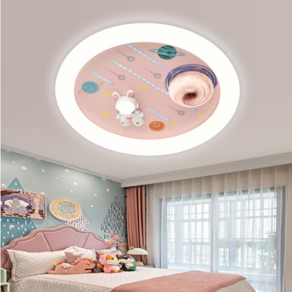 LED chandelier CONSTELATION 49W, Diameter 49cm, Cold/Warm/Neutral light, White Blue