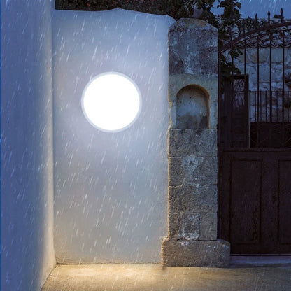 Outdoor LED wall light AX310/162WH, 12W, Cold Light 3000K, Diameter 16cm, IP65, White