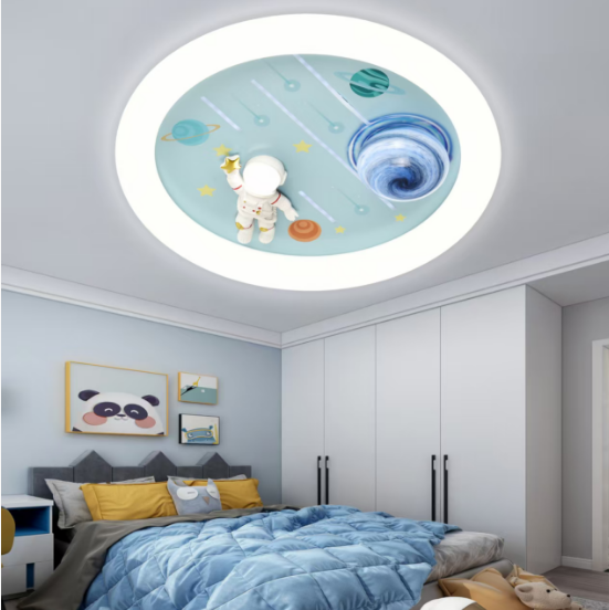 LED chandelier CONSTELATION 49W, Diameter 49cm, Cold/Warm/Neutral light, White Blue