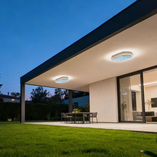 Outdoor LED wall light AX325/270WH, IP65, White Outdoor wall light Default Title Alessandro Design