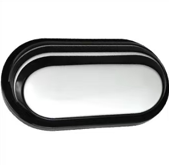 Outdoor LED wall light AX322/270BK, 24W, Warm light 3000k, IP65, Black and White