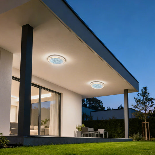 Outdoor LED wall light AX315/218WH, IP65, White Outdoor wall light Default Title Alessandro Design