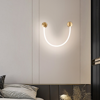 LED Wall Light, 50cm, 3000K/4000K/6000K, Gold