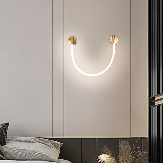 LED Wall Light, 50cm, 3000K/4000K/6000K, Gold