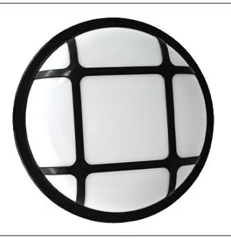 LED Outdoor Wall Light AX311/162BK, Diameter 16cm, 12W, IP65, Warm Light