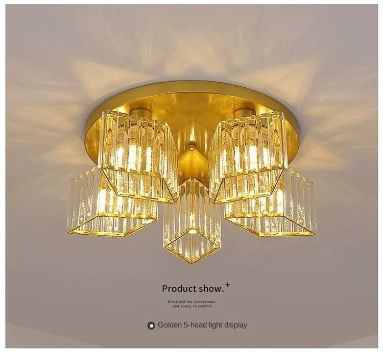 Georgian Chandelier 1x E27 Black