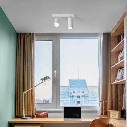 Joom Chandelier with Linear Projector 2XGU10 Black