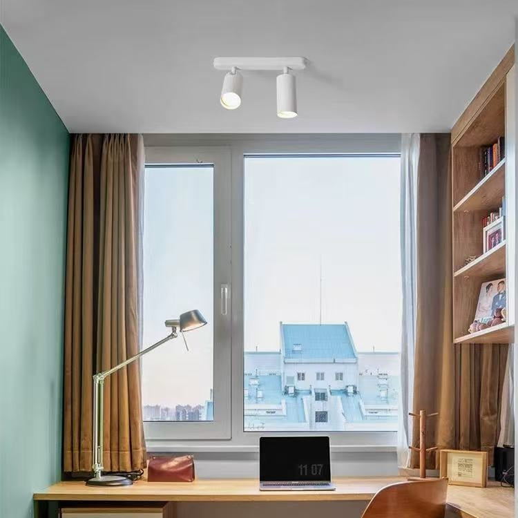 Joom Chandelier with Linear Projector 2XGU10 Black