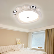 LED Chandelier 8057WH, 41W, White Acrylic, Light 3000K/4000K/6000K,
