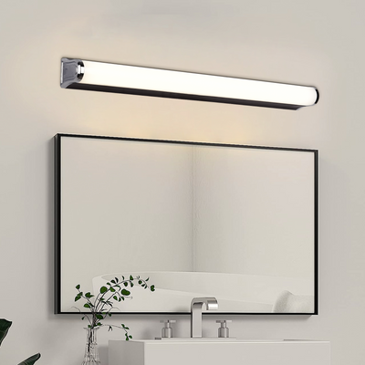 Bathroom LED wall light, GARDA, 10W, linear, Warm/Neutral/Cold light, Chrome