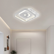 LED LED NYXORA QUADRO, 36W, 2 squares, cold/hot/neutral light, black