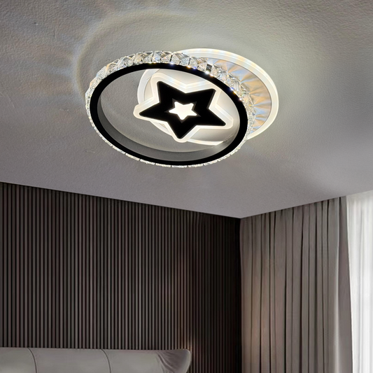 Hadley LED Wall Lamp 24W Black White 