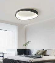 LED Ceiling Light with Remote Control, PL103/520BK, 30W, Diameter 49cm, Warm/Cold/Neutral Light, Black