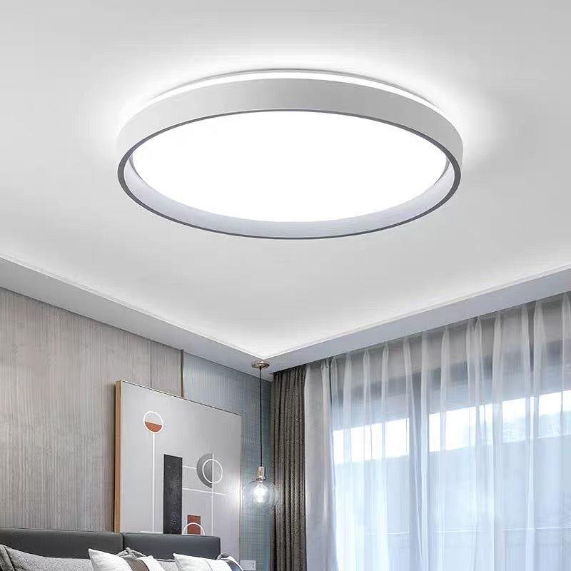 LED ceiling light PL102/500GY, 51W, Diameter 49cm, Warm/Cold/Neutral Light, White