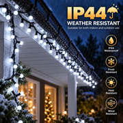Linear Christmas Installation Type Mini Globes, Cold Light, 1000cm, 300 LEDs, IP44