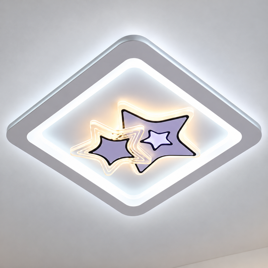 LED chandelier KATHLEEN RGB 25W, Warm/Neutral light, White