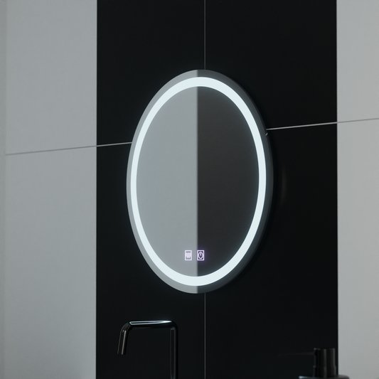 Round LED Mirror 50cm Lucea Touch Defog System