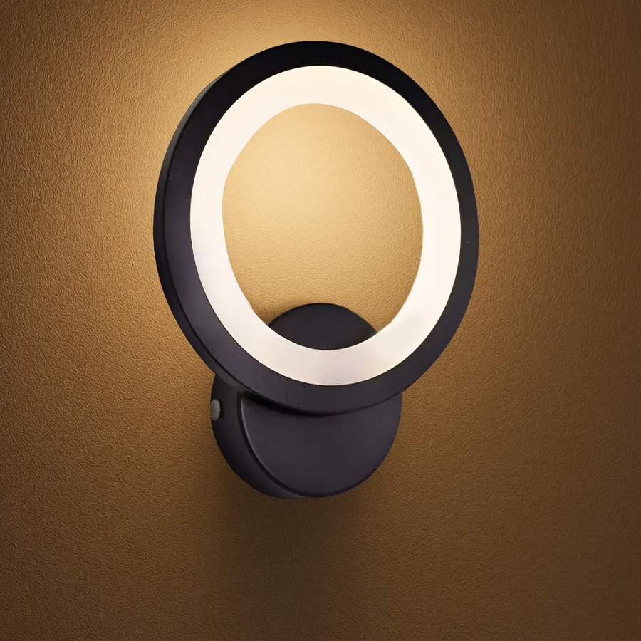 BETTY 4W Black LED Wall Lamp – Neutral Light for Bedroom and Office