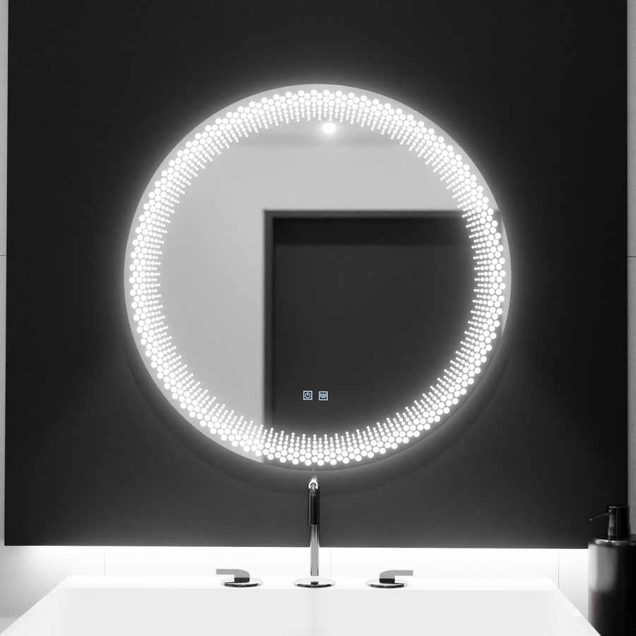 60cm round LED mirror - stellaire touch system unknown disabling