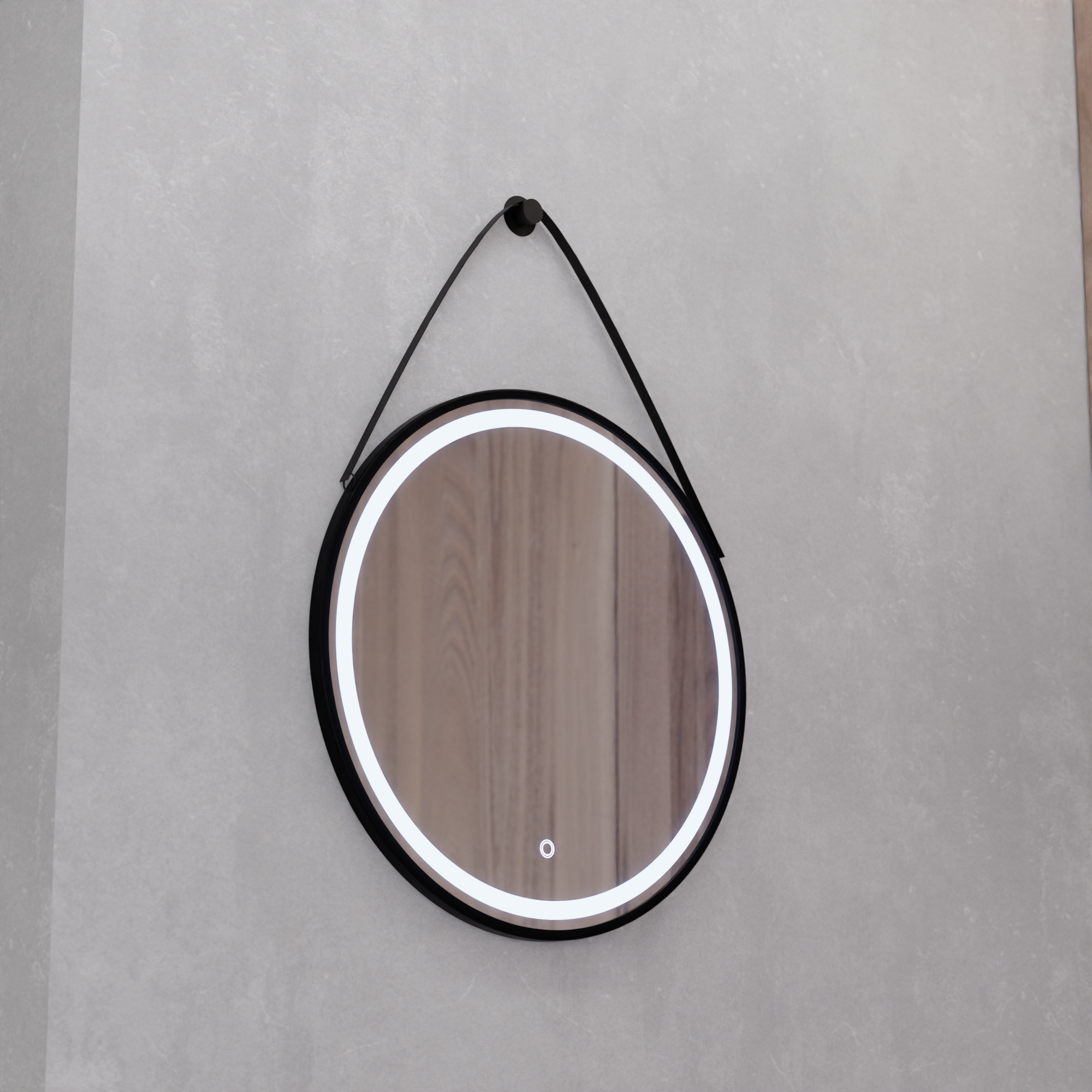 Mirror LED Round 60cm Basic Touch