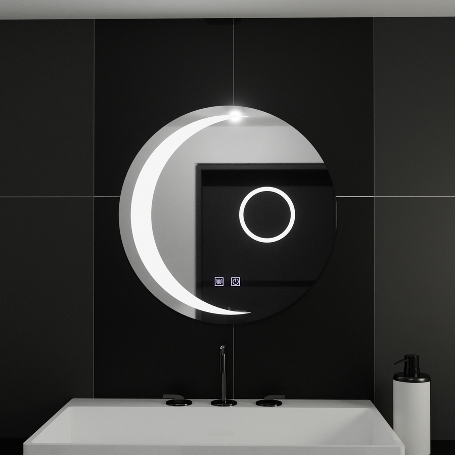 Mirror LED round 60cm orbis touch system disabling