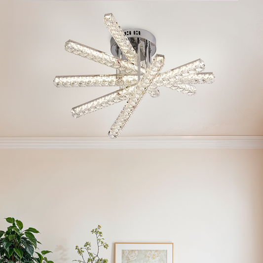 LED LULS LUL LUELLA, 68W, linear, cold/hot/neutral light, unstable, silver
