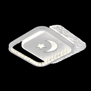 LED LED NYXORA QUADRO, 36W, 2 squares, cold/hot/neutral light, black
