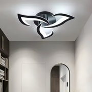 LED Chandelier LT660/3BK, 3 Elements, 32W, Light 3000/4000/6000K, Black, Adjustable Height