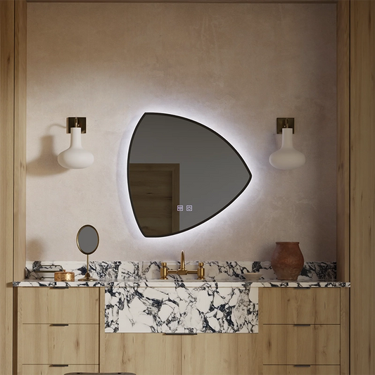 LED Touch Mirror Fiero Defog System 60X60cm