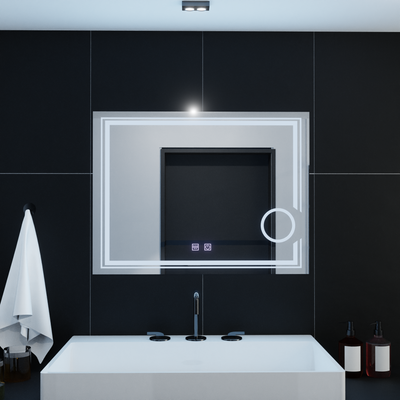 Mirror LED rectangular 80x60cm Magia Essenza Touch Dimable Defrition System