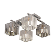 Georgian Chandelier 1x E27 Black