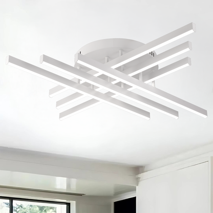 GIO LED Chandelier, 82W, Cold/Warm/Neutral Light, White