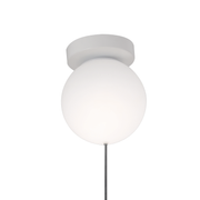 URSULETI LED chandelier Globe 18cm, Height 50cm, 1xE7, Suspended