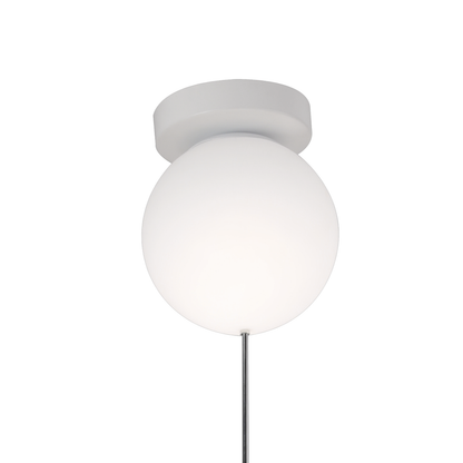 URSULETI LED chandelier Globe 18cm, Height 50cm, 1xE7, Suspended