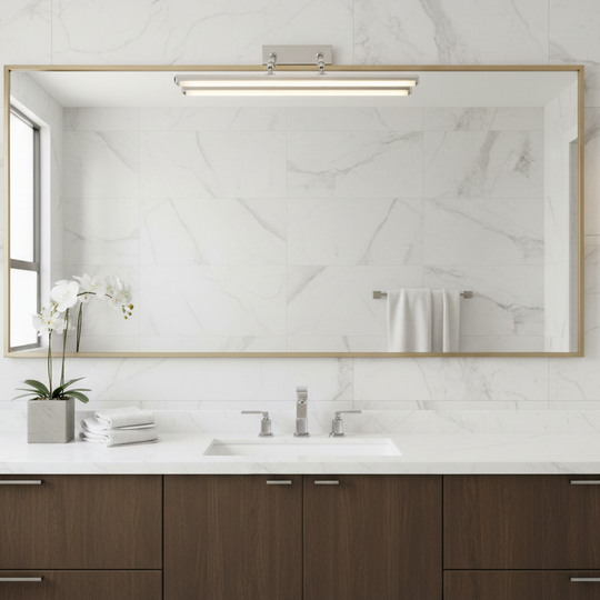 BALATON LED wall light, 10W, linear, Warm/Neutral/Cold light, Glossy Chrome Interior wall lights Default Title Alessandro Design