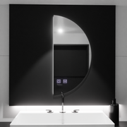 LED mirror LED SEMILUNA 50x100cm - arched touch system unknown disabling