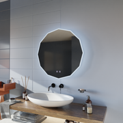 LED Touch Lichtkreis mirror, 70x70 cm