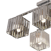 Georgian Chandelier 1x E27 Black