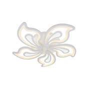 LED chandelier with remote control GLORIOSA 96W, 5 Petals, Cold/Warm/Neutral light, Dimmable, White