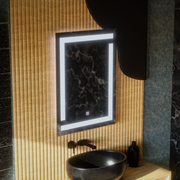 Giga LED mirror, 60x80cm, Touch, 6000K light