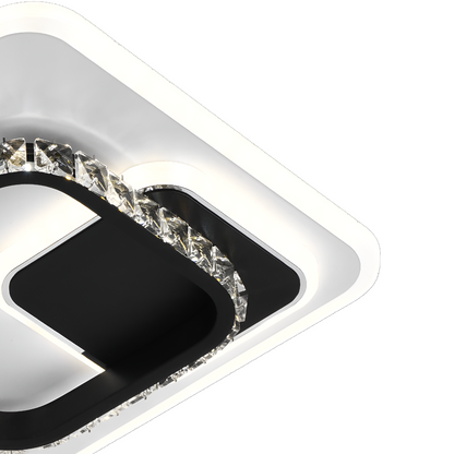 Ariella LED Chandelier 20W Black White