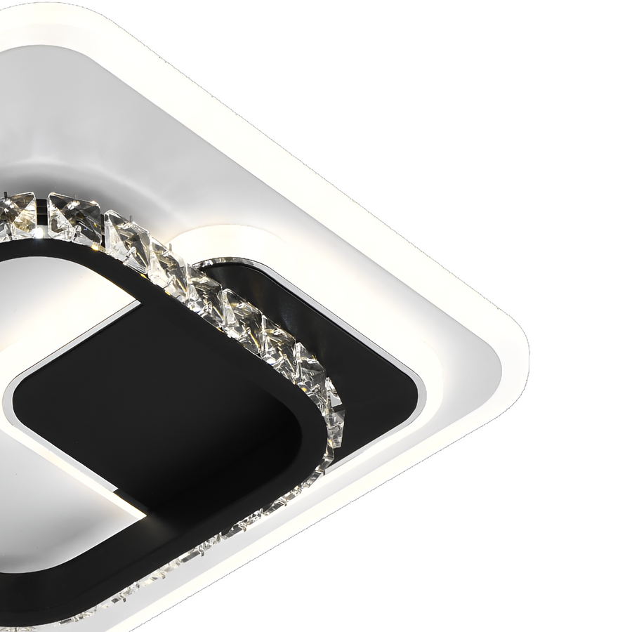 Ariella LED Chandelier 20W Black White