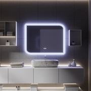 CLARIVO LED Mirror Rectangular, 80X60cm, Touch, Demister System